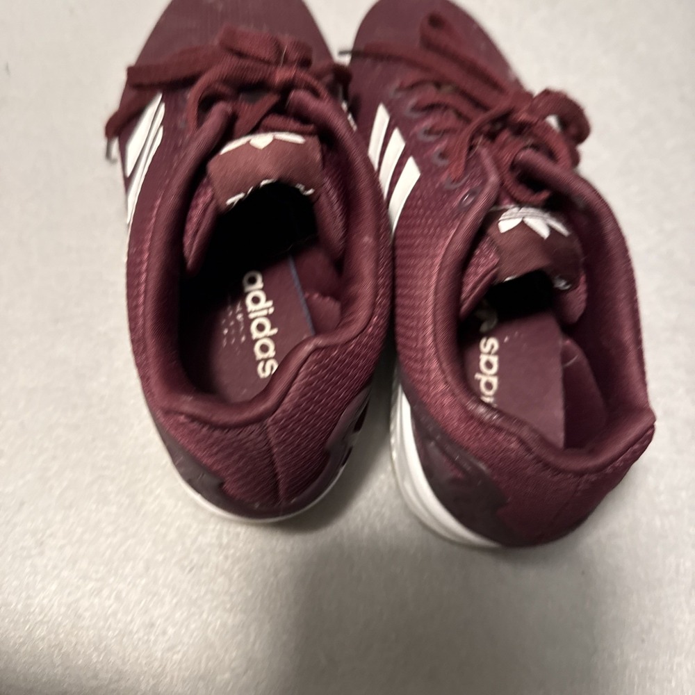 Adidas PCI 789002 Pro Model Burgundy Lowtop Sneakers Size 6.5 - Picture 5 of 7